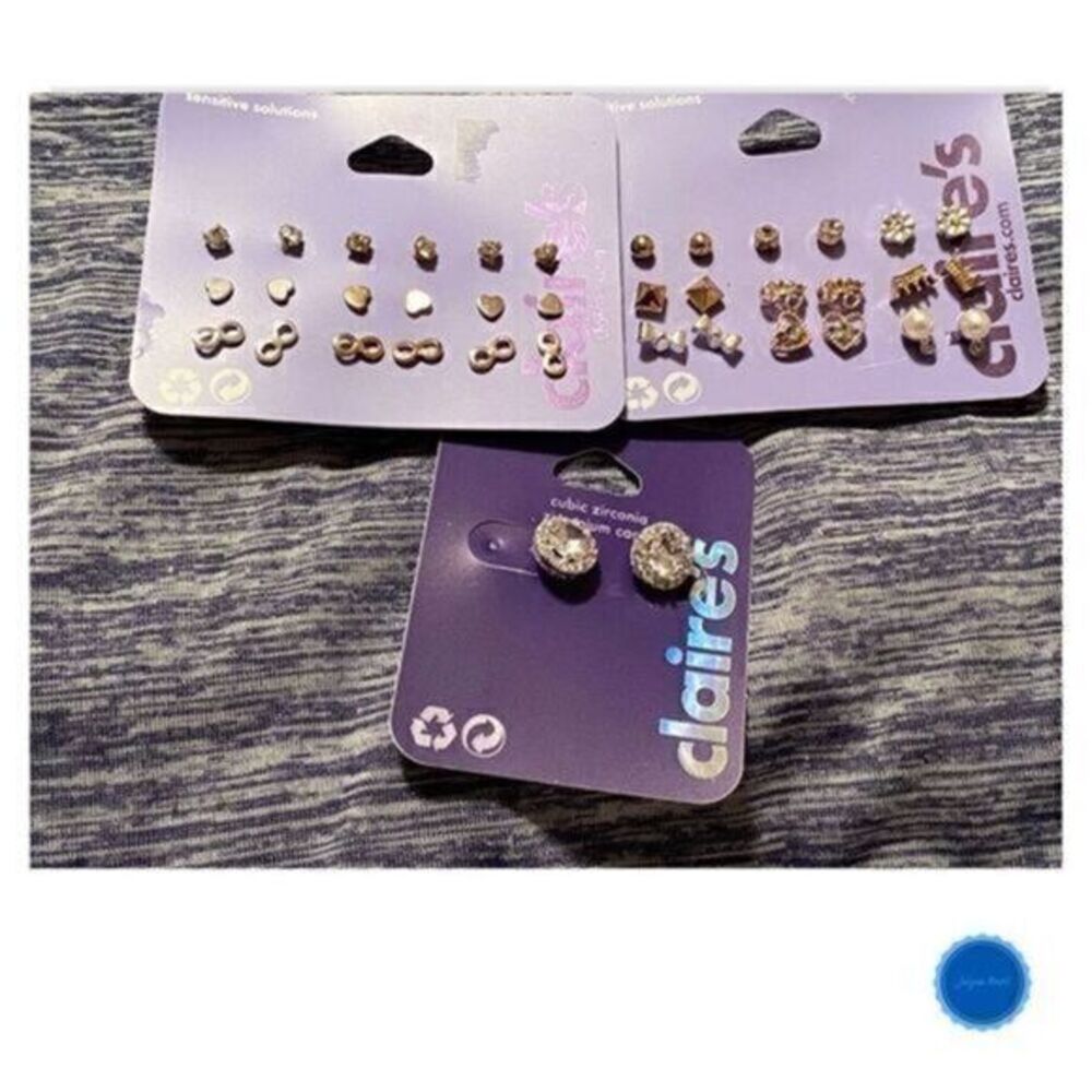 3 Packs of Earrings (Claire’s)